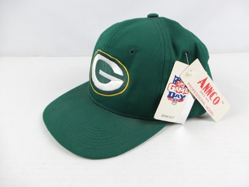 NEW Vintage ANNCO Green Bay Packers Snap Back Hat - Picture 2 of 6