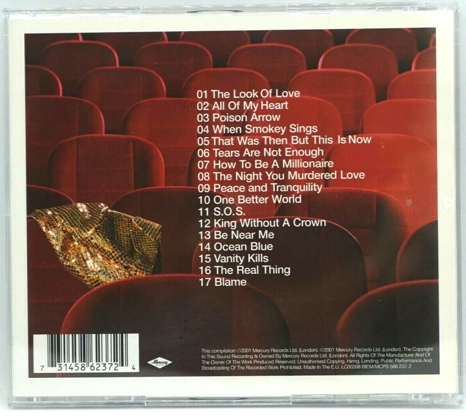 ABC : Look Of Love (The Very Best Of) CD Album - Poison Arrow - Martin Fry - Image 2 of 3