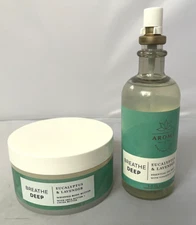 BATH & BODY WORKS EUCALYPTUS & LAVENDER ESSENTIAL OIL  MIST  BODY BUTTER U PICK
