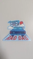 *ALL PROFIT DONATED* Dutch Bros Sticker Father’s Day Rad Dad Blue Car June 2024 