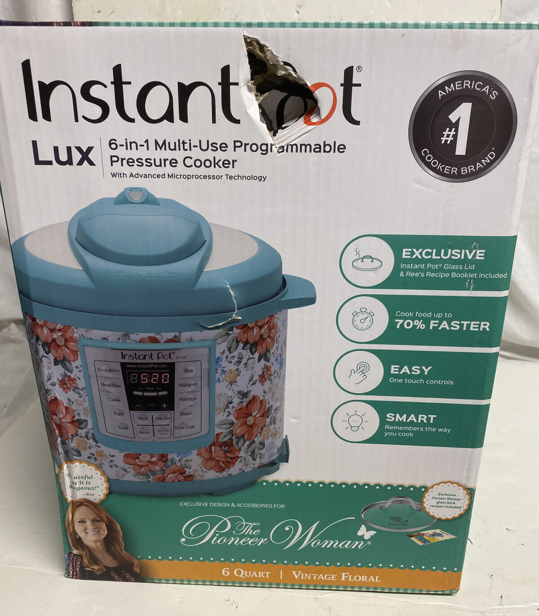 The Pioneer Woman LUX Vintage Floral Quart Instant Pot in