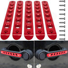 5pcs Door Grab Handle Inserts Cover for Jeep Wrangler Jk Jku 2007-2018 Aluminum (For: Jeep)