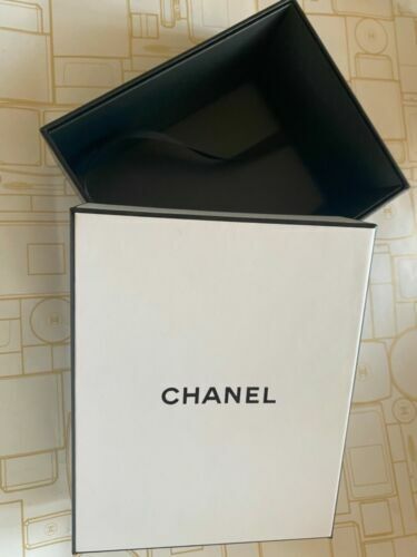 Chanel Signature Square Empty White Gift Box Authentic NEW 8.5” By 8.5” By  3.75
