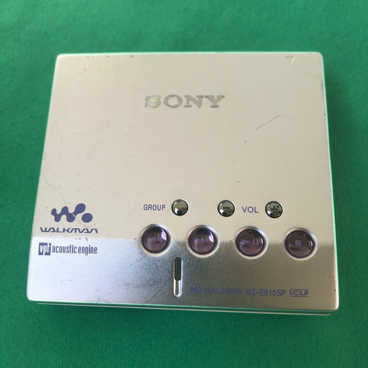 SONY MZ-E810SP S MDウォークマン (シルバー)