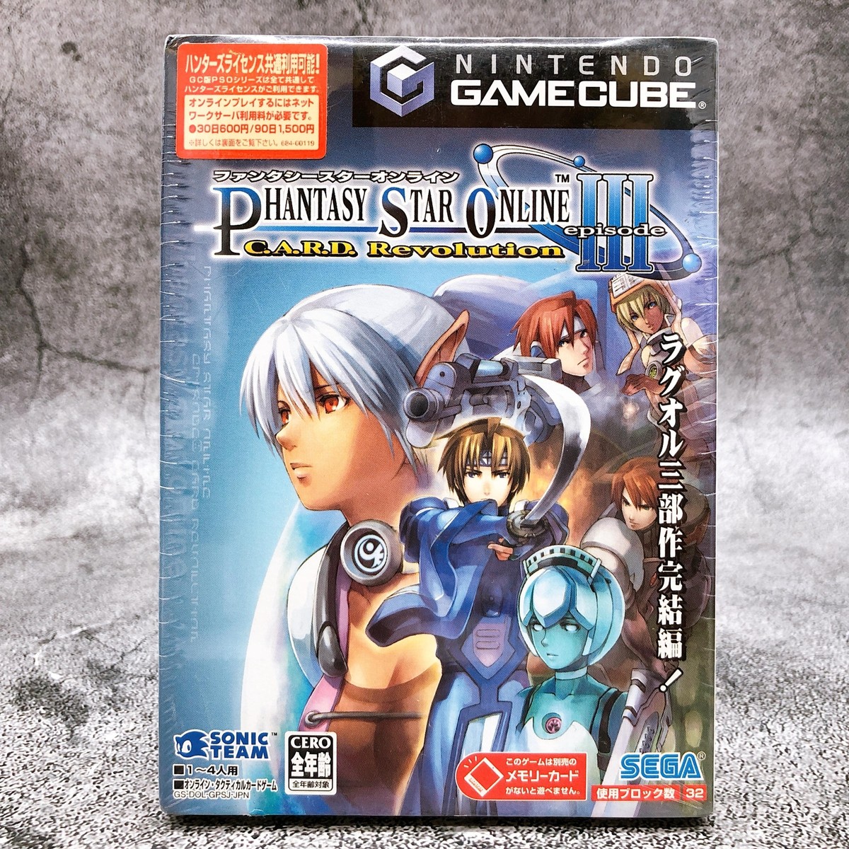Nintendo GameCube PHANTASY STAR ONLINE EPISODE III GC Japan Game