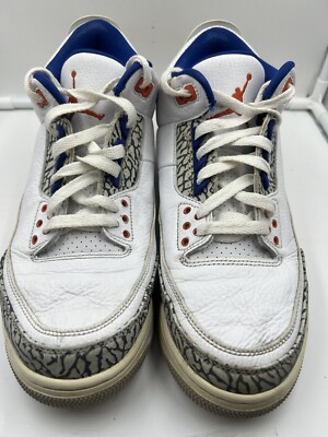 Jordan 3 Retro Knicks Rivals 2019 Men's Size 10