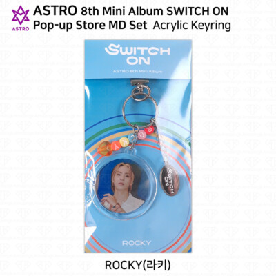 ASTRO 8th Mini Album Switch On Pop Up Store MD Set Acrylic Keyring