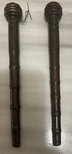 Vintage Wooden Yarn Thread Wool Spool Spindle Bobbin | Lot of 2