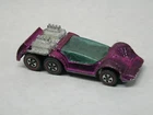VINTAGE HOTWHEELS SIX SHOOTER Redline MAGENTA 1970 RARE