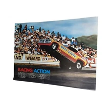 1975 Larry Storck Mopar Drag Racing Cut Photo vintage 70s