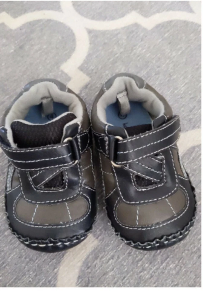 Zapatos sin cordones Koala para bebé niño negro/gris talla 4 Foto 2 de 4