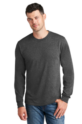 Port & Company PC54LS Men's Long Sleeve T-Shirt Cotton Solid Plain Blank Tee