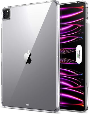 Clear Shockproof Case For IPad Pro 12.9 Inch (6th/5th/4th/3rd/2nd/1st Gen) - Slim TPU Protective Cover