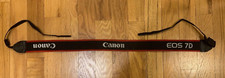 Canon EOS 7D EW-EOS7D Genuine DSLR Black Red White Camera Neck Strap