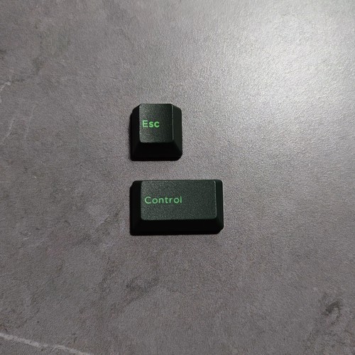 Double Shot HHKB Tab & Detele Keycaps For Capacitive Keyboards Topre switches - Picture 6 of 7