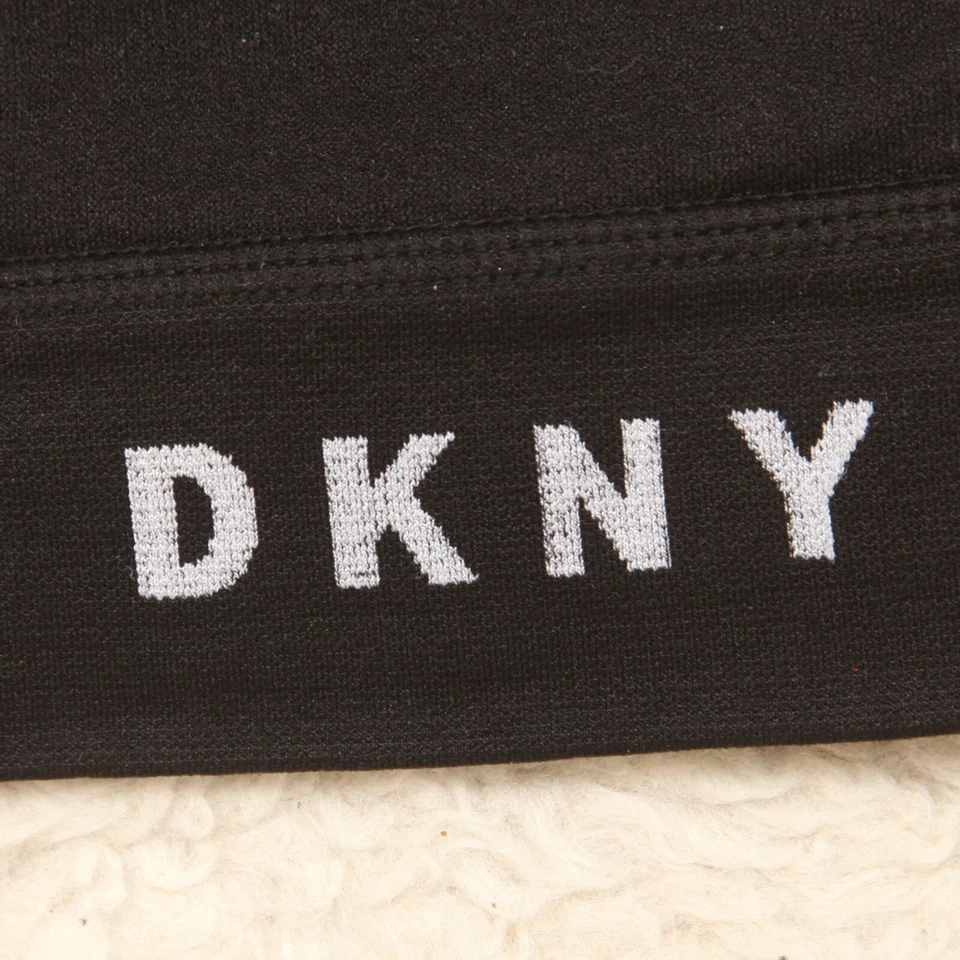 Camiseta sin mangas XL 16 DKNY negra gris lisa sin mangas con correa de espagueti para niñas C28 Foto 3 de 4