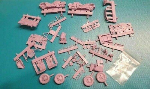 1/35 Harzfigur Modellbausatz US Militär ATV Polaris Quadrobike unlackiert - Bild 10 von 12
