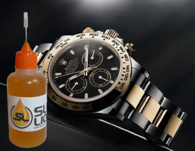 Slick Liquid Lube Bearings THE BEST 100% Synthetic Watch Oil Wrist Maintenance