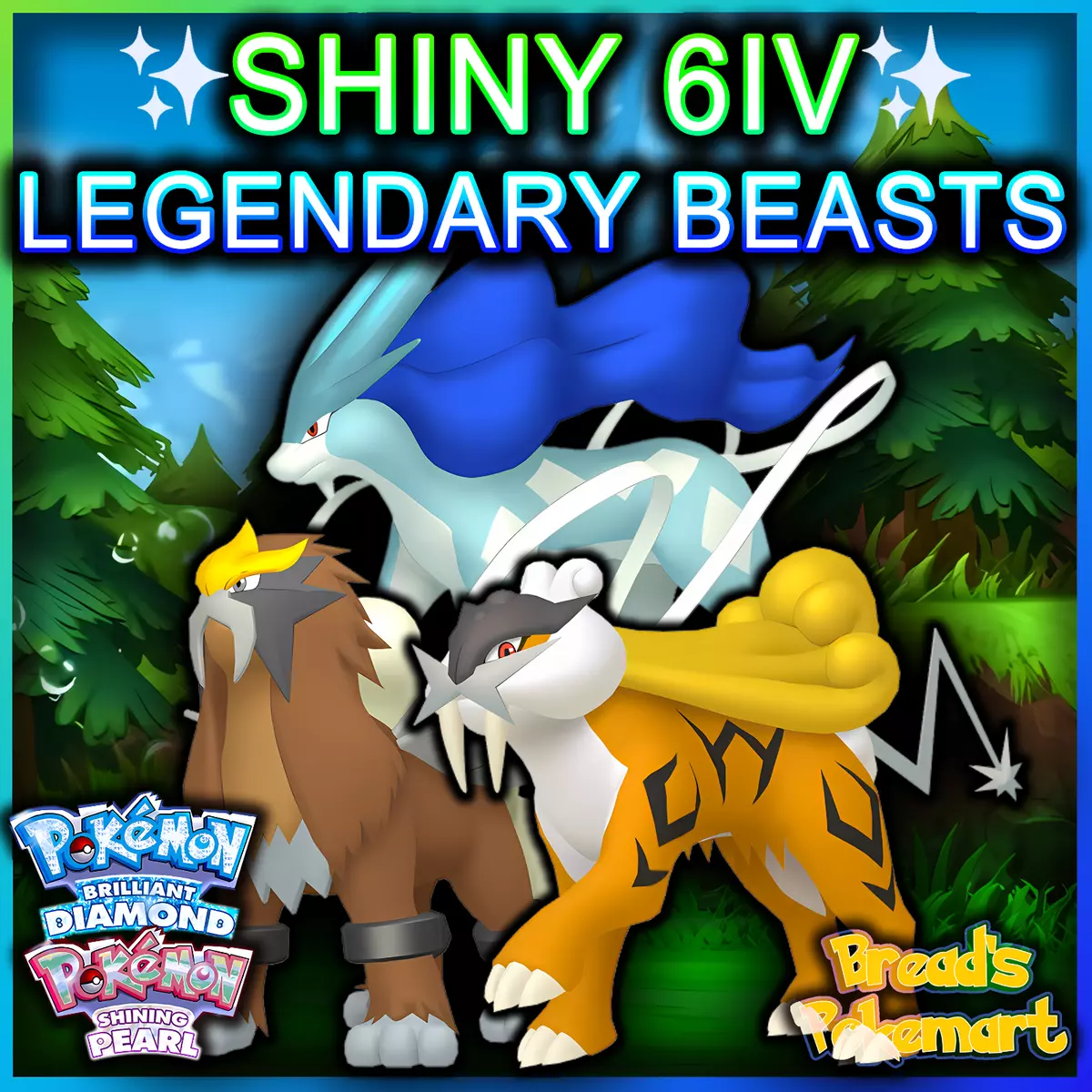 Pokemon Brilliant Diamond & Shining Pearl / Shiny Legendary 