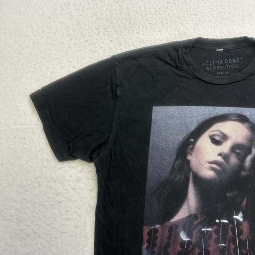Selena Gomez Shirt Adult Medium M Black Revival Tour 2016 Concert Tee Music - Picture 4 of 8