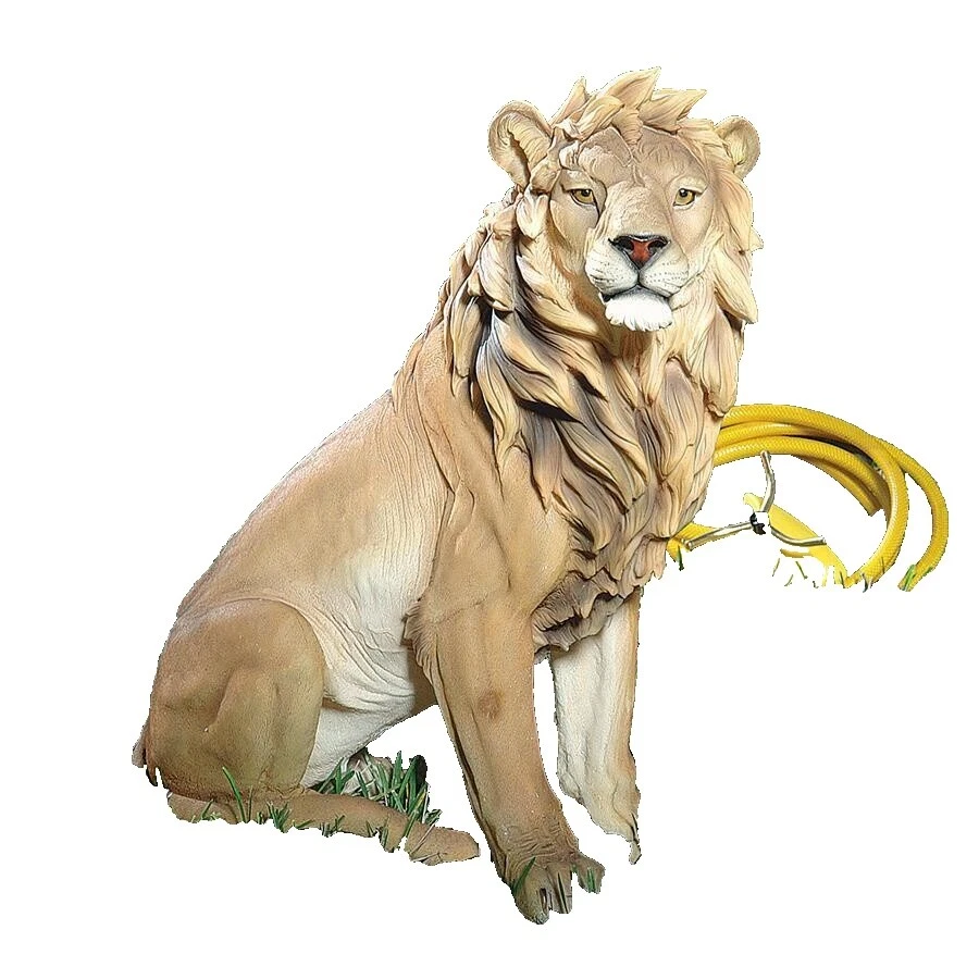 Lion Multicolor Outdoor Ornaments & Statues