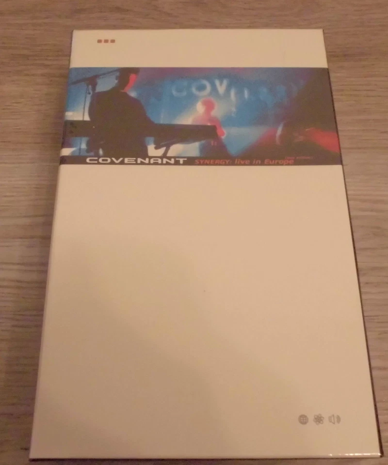 Covenant - Synergy Live in Europe Boxset DCD + VHS New / Neu OVP apoptygma vnv - Bild 1 von 1