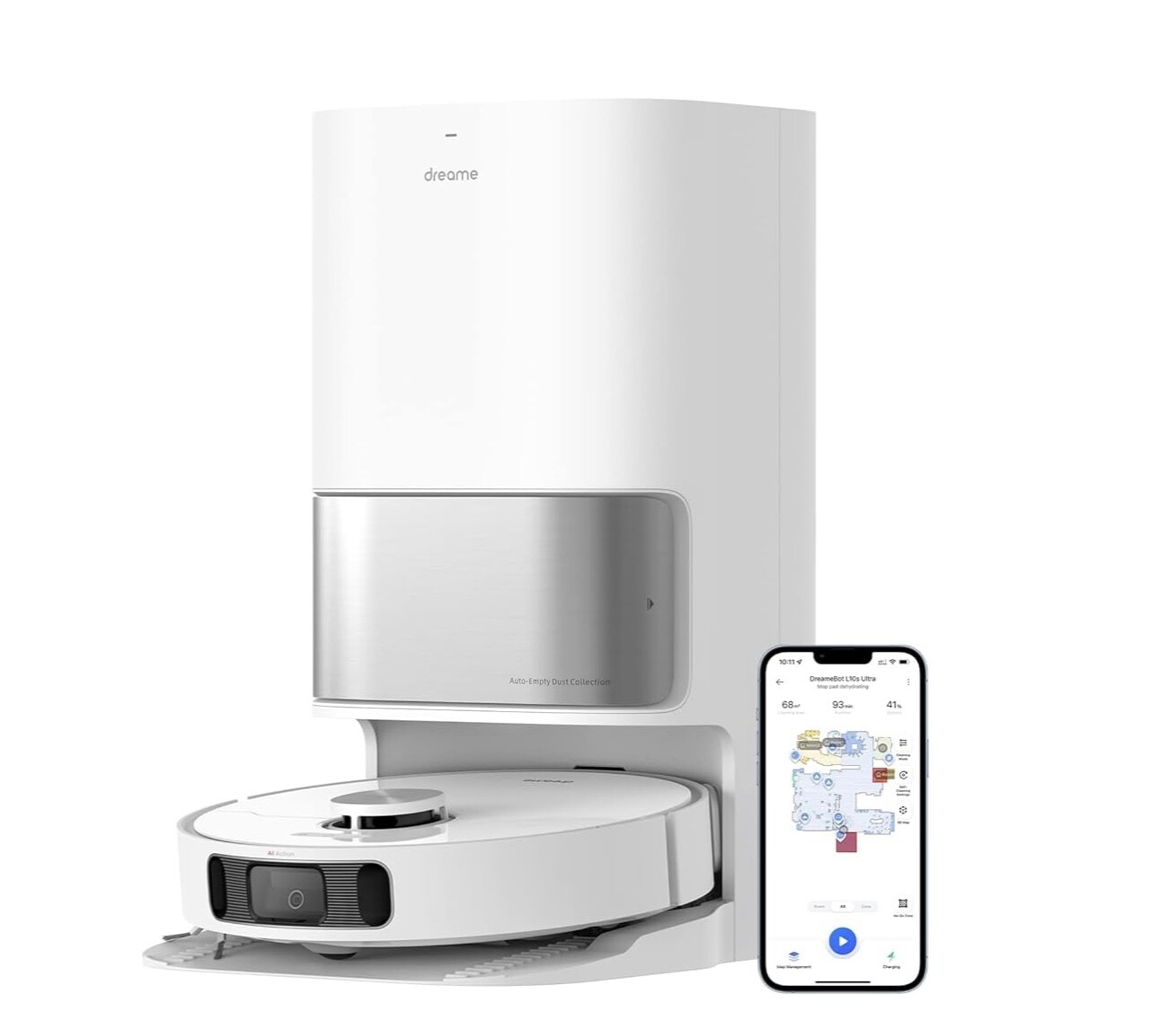 dreame L10s Ultra Robot Vacuum Fully Automated Cleaning Seller Refurbished