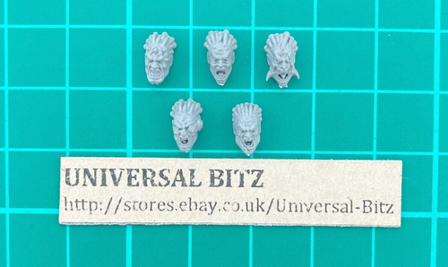 Eightbound Heads x 5 A World Eaters Exalted Warhammer 40K Chaos G6 C - 第 1/1 張圖片