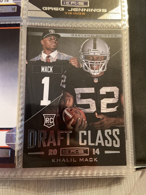 2014 Rookies & Stars Draft Class #DC-5 Khalil Mack Rookie Insert Football Card | eBay