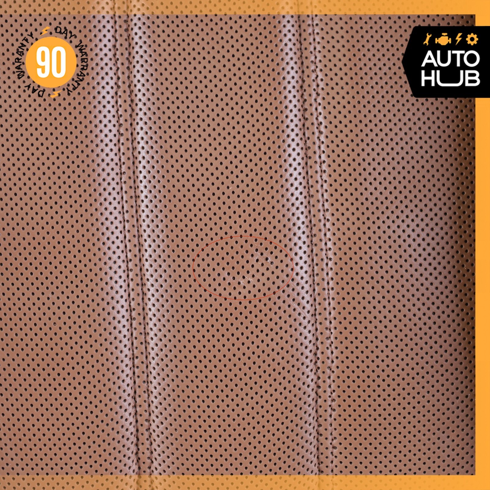 Bentley Continental Flying Spur Front Right Side Seat Upper Back Cushion OEM 58k