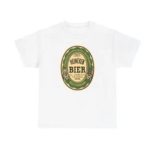 Vintage Bier Beer Rotterdam the Netherlands Unisex Heavy Cotton Tee, Dutch
