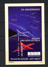 L173 Angola 1998 Ensa Sicherheit System Blatt MNH