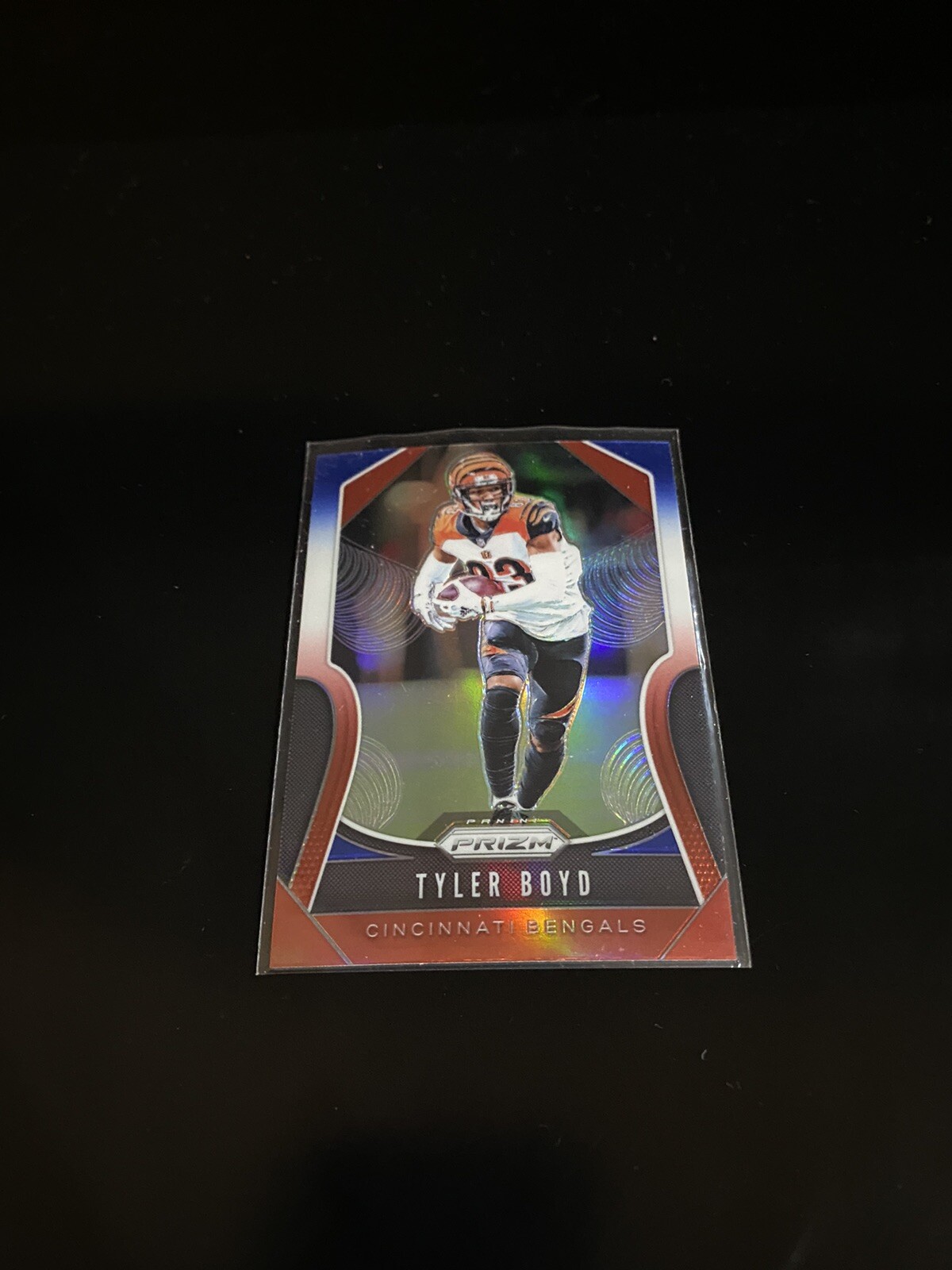 Tyler Boyd 2019 Panini Prizm RWB Prizm football card Bengals 77