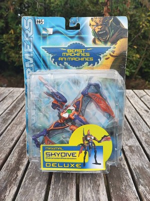 TRANSFORMERS BEAST MACHINES MAXIMAL SKYDIVE PTERANODON / HASBRO 2000