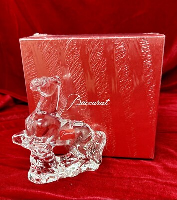 Baccarat Crystal Zodiac Horse , celebrate 2014, Chinese Yr. of the