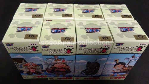Figura Coleccionable Mundial ONE PIECE WCF Vol.6 Juego Completo - Imagen 3 de 3