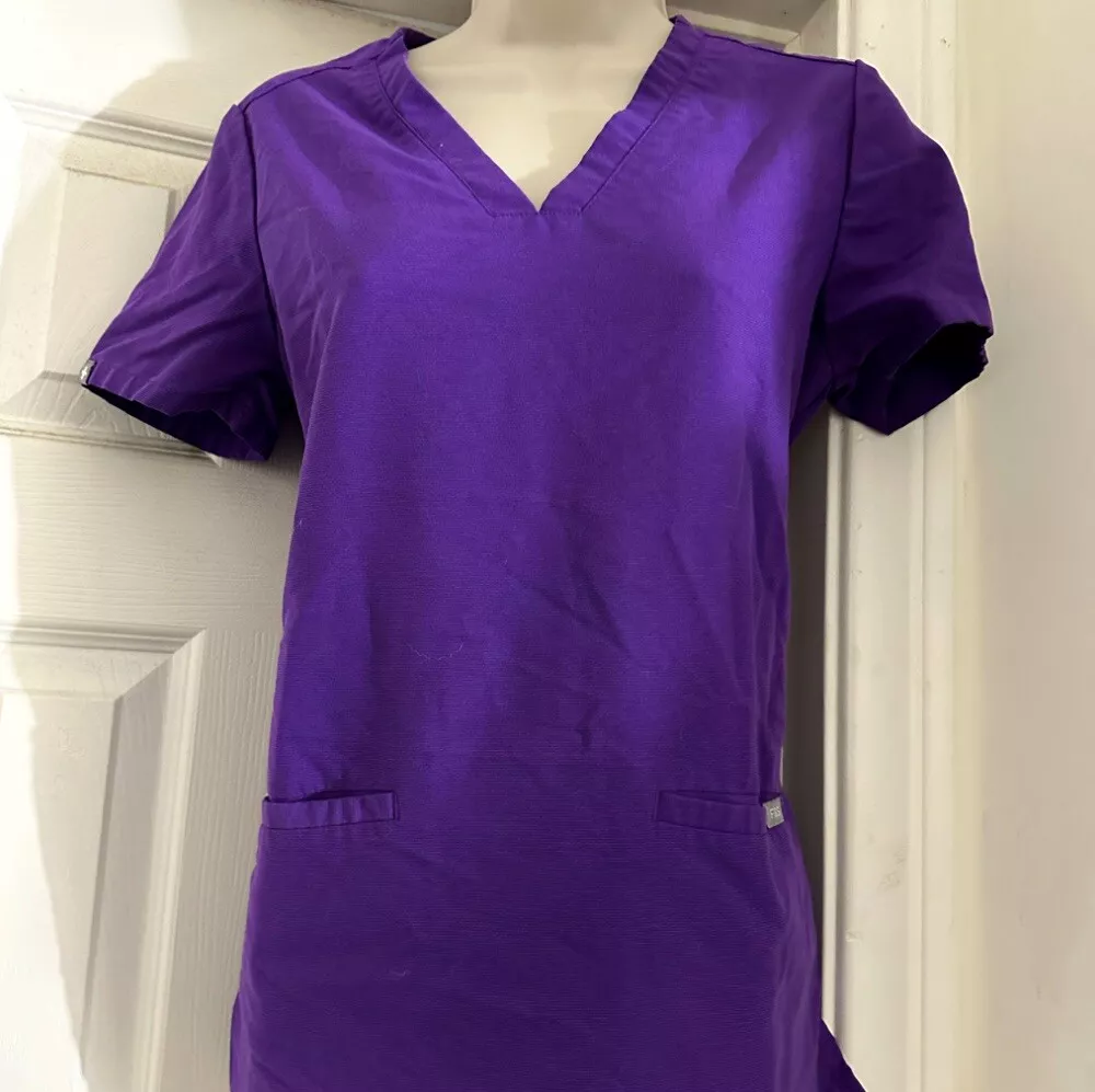 Figs purple scrub best sale top