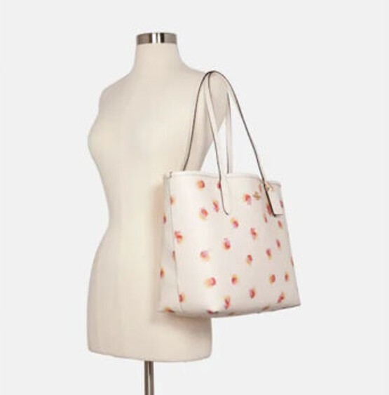 Coach City Tote With Poppy Floral Print | eBay