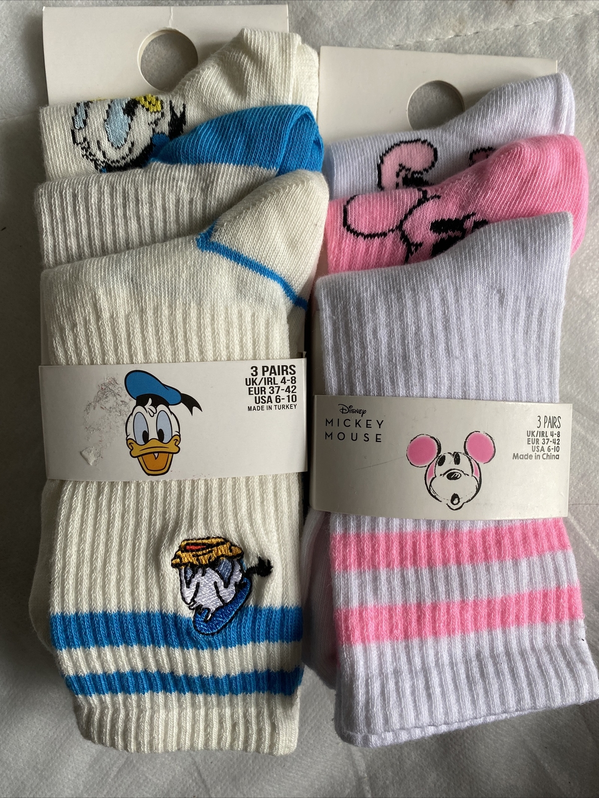 Primark three pack novelty socks brandnew with tags eBay