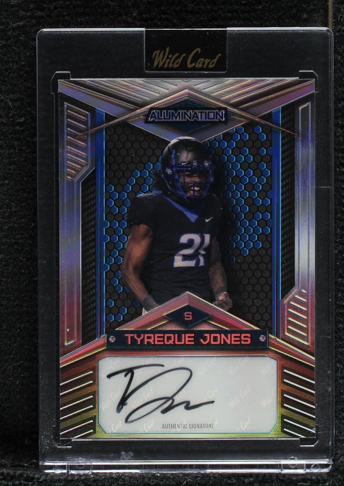 2023 Wild Card Alumination Draft Tyreque Jones #AB-113 - 1 of 2