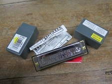 M. Hohner  s No. 34B OLD STANDBY Harmonica Key Of C Made In Germany NICE