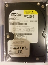 WD WD2500SD-01KCC0 250GB SATA 3.5" HD DCM: DSCACTJAA WD2500SD