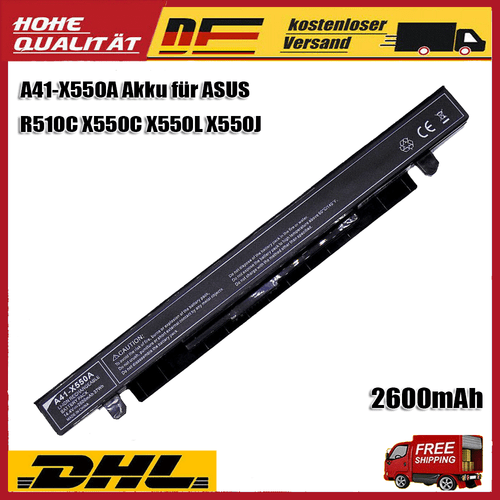 A41-X550A Ersetzen für ASUS Akkus A41-X550 R510C X550C X550L X550J R510L X550CA  - Bild 1 von 5