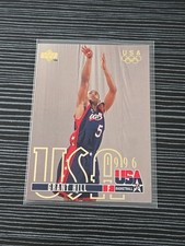 1995-96 Upper Deck - USA Basketball Grant Hill #317 Sharp Looking Card 