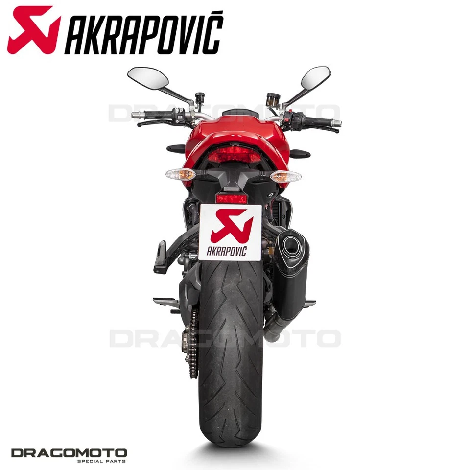 Exhaust DUCATI MONSTER 1200 S ABS 2014-2020 AKRAPOVIC Titanium Black RC S-D12... - Image 4 of 4