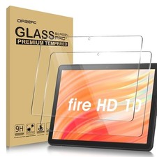 Newzerol 2-Pack Tempered Glass Screen Protector for HD 10 2023 10.1-inch