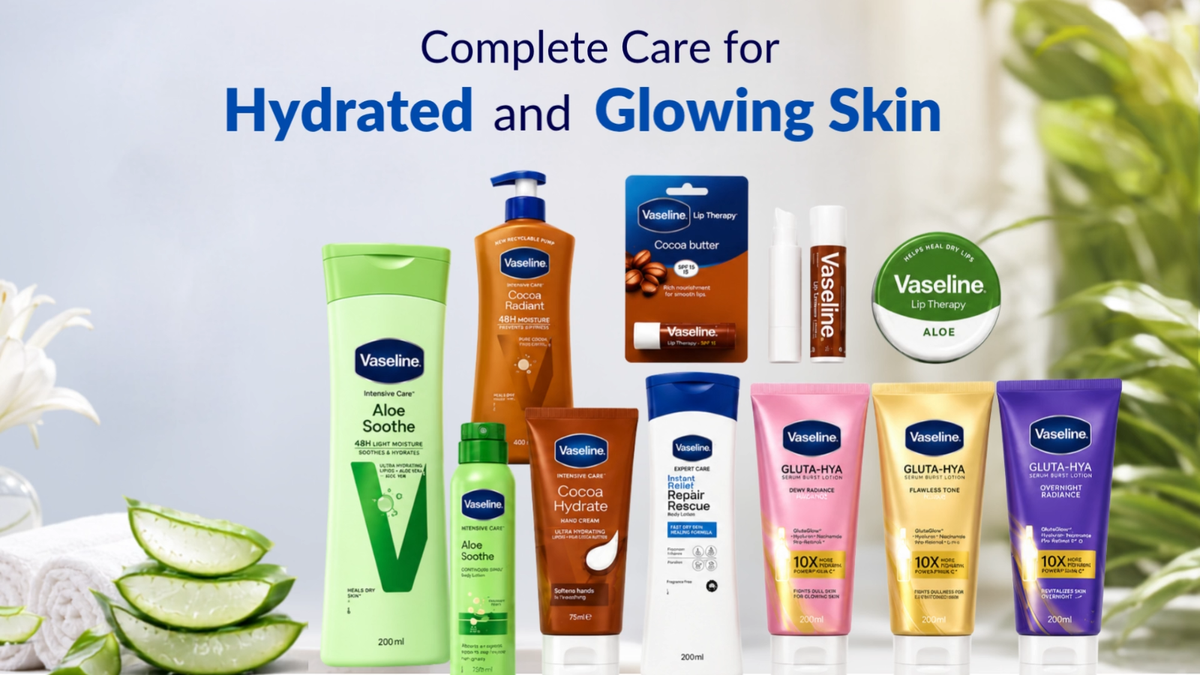 Vaseline Intensive Care Body Lotion, Cocoa Radiant, 3 Pack, 400ml