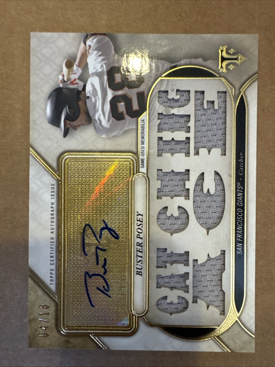 Buster Posey Autograph Baseball Cards for sale | eBay