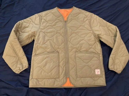 Malbon Guarapo Reversible Jacket Green Orange Men’s Size Large - product listing photo