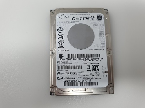 Fujitsu 120GB 2,5" SATA HDD MHW2120BH Apple 655-1349A MacBook Pro A1211 Original
